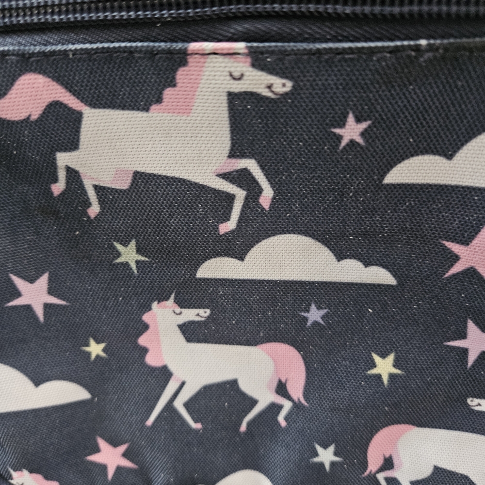 Kids Unicorn Carry On Rolling Luggage - Picture 7 of 16